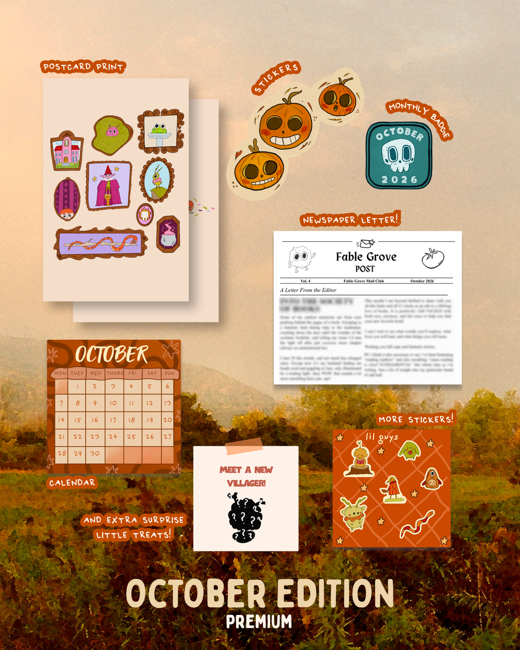 PREPAID Fable Grove Mail Club Subscription