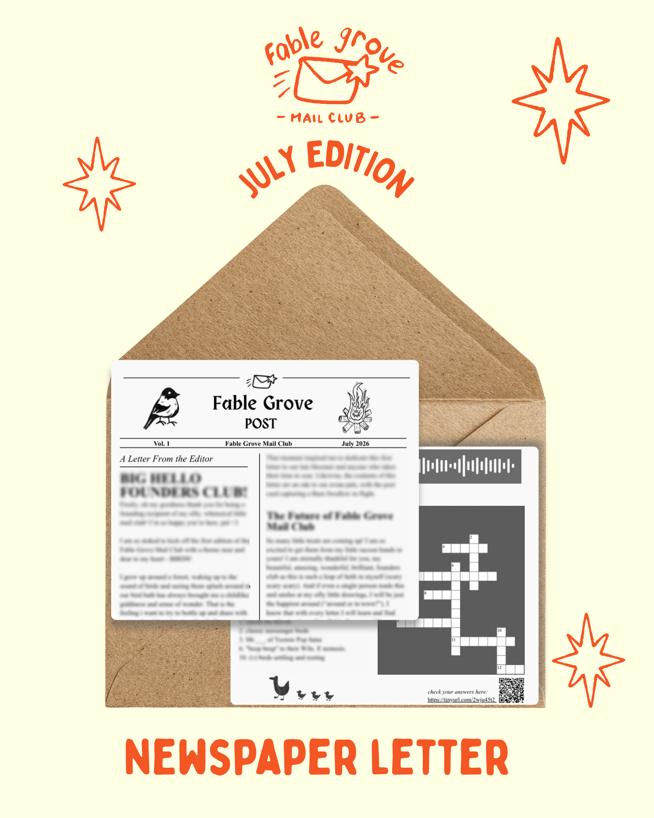 Fable Grove Mail Club Subscription