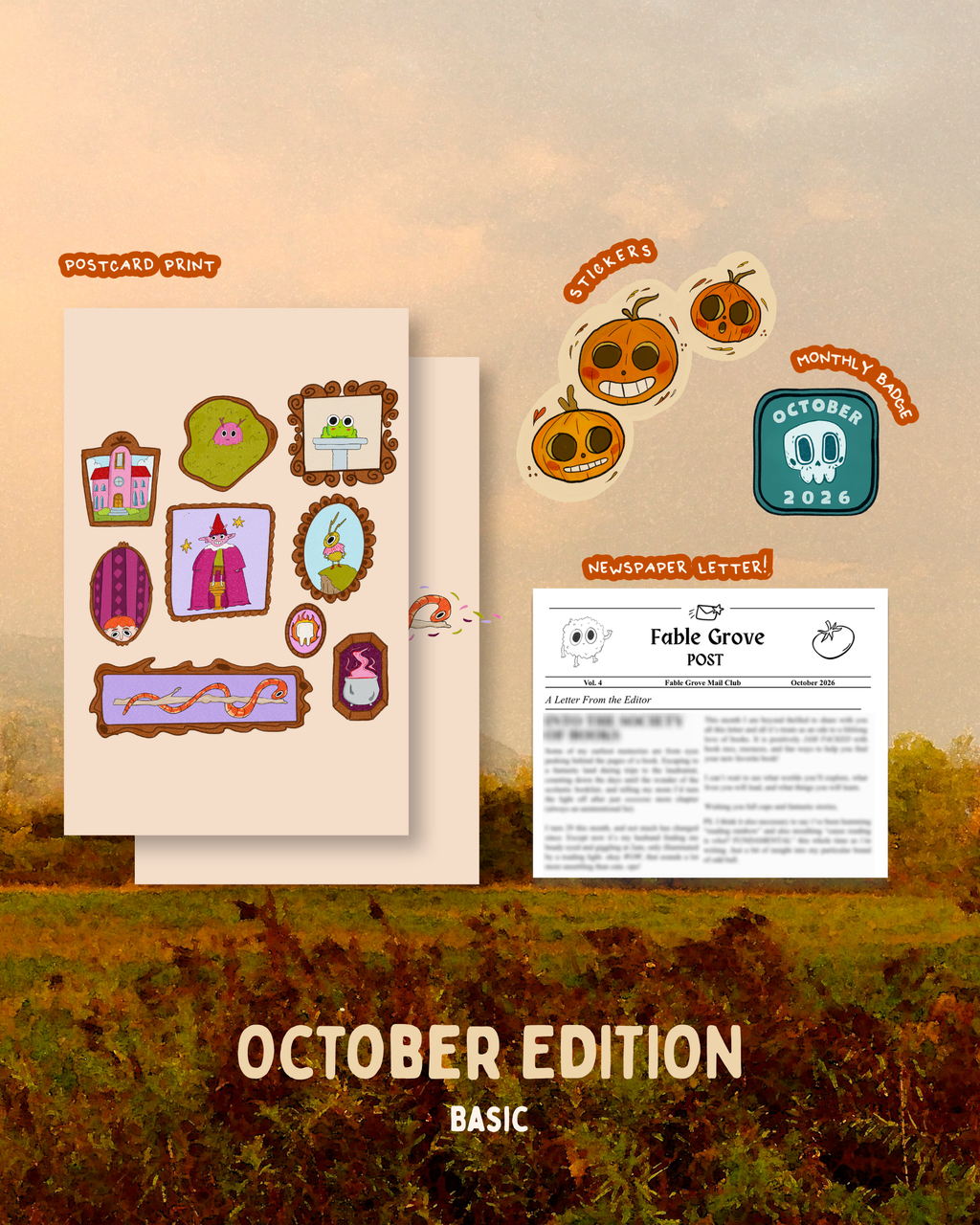 PREPAID Fable Grove Mail Club Subscription