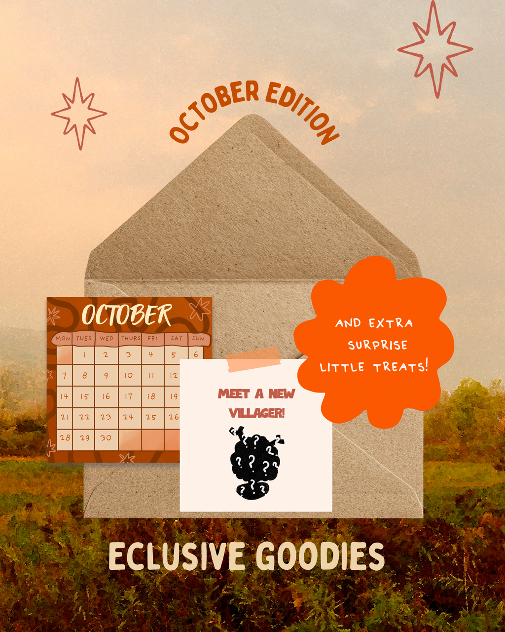 PREPAID Fable Grove Mail Club Subscription