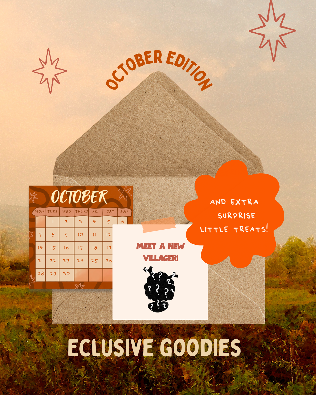 PREPAID Fable Grove Mail Club Subscription