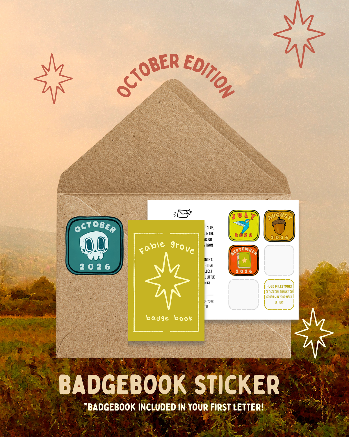 PREPAID Fable Grove Mail Club Subscription