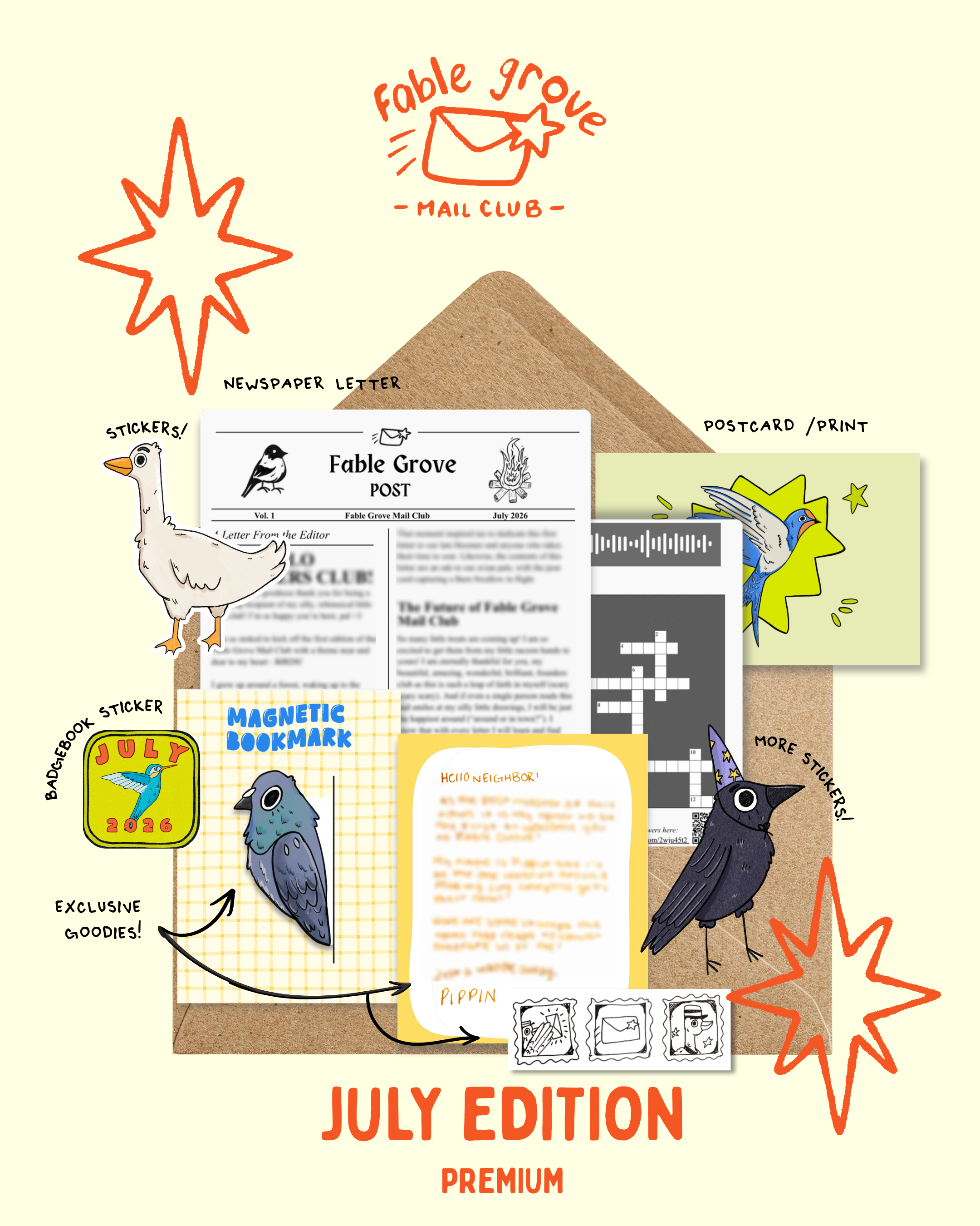 Fable Grove Mail Club Subscription